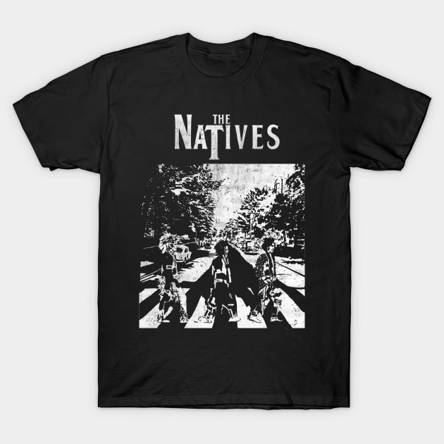 The Natives Abbey Road Native American Design T-Shirt by Eyanosa